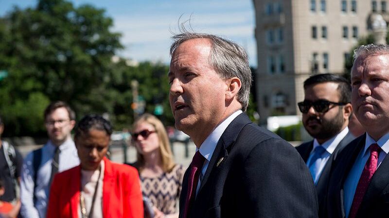 El fiscal general de Texas, Ken Paxton (Fuente: The Texas Tribune)