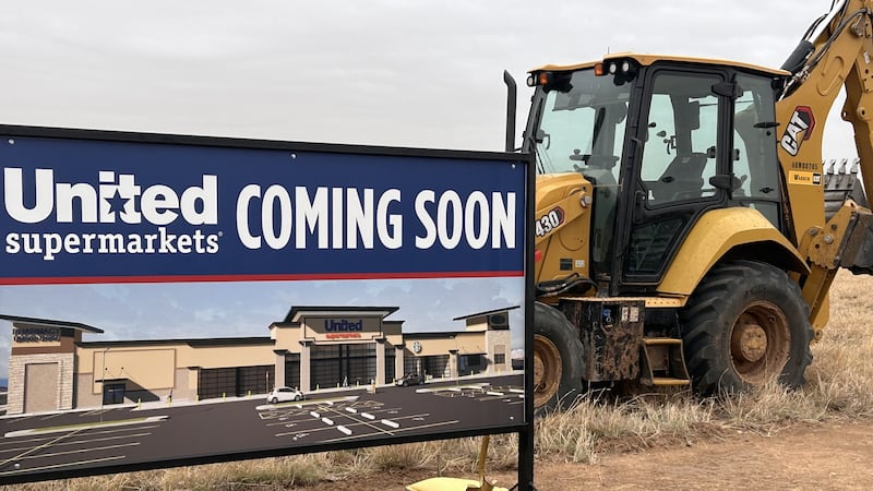 United broke ground on a new supermarket in Wolfforth on Friday, located on the NE corner of...