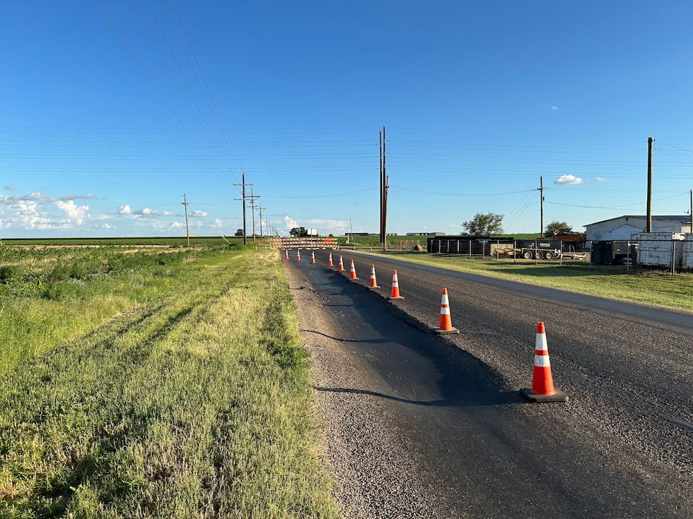 Drivers urged to avoid CR 2500 after sinkhole reported