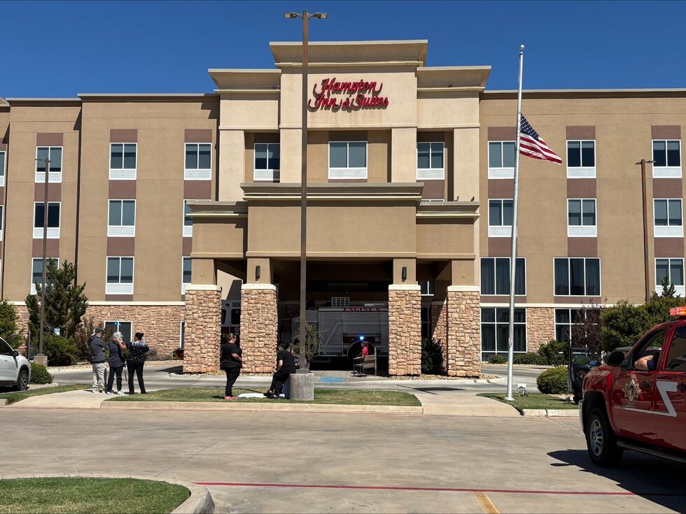 According to a social media post, crews entered the building and found readings of CO.