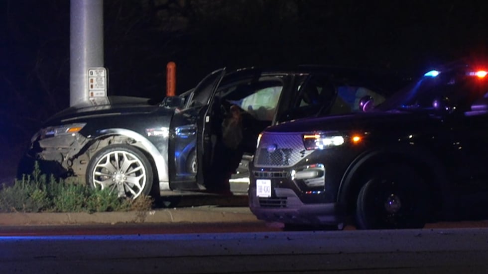 Driver shot, involved in crash at marsha sharp and I27