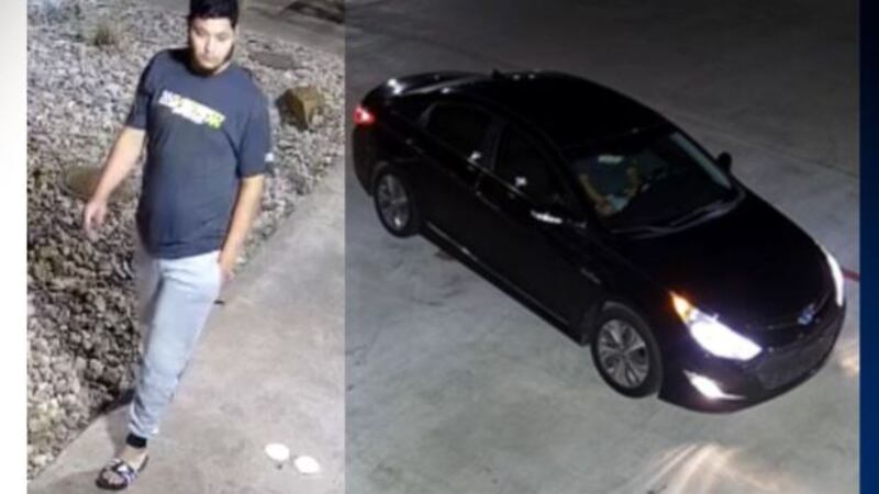 Los sospechosos manejaban un carro color oscuro.