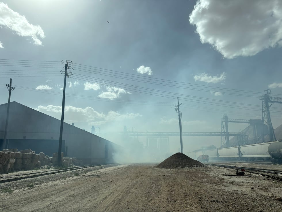 Lubbock Fire Rescue is on the scene of a structure fire at the Pyco Cotton Compress in the...