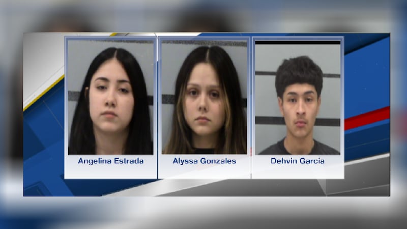Alyssa Gonzales de 18 años de edad, Angelina Estrada de 17 años de edad, Dehvin Garcia de 17...