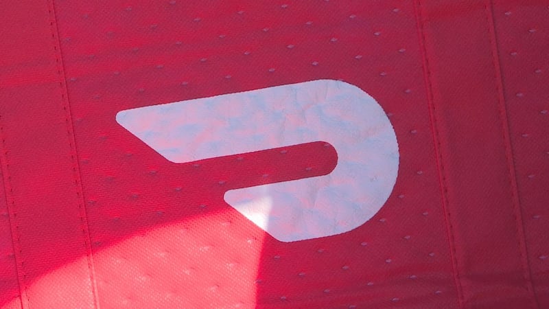 One of the bags used to deliver food.