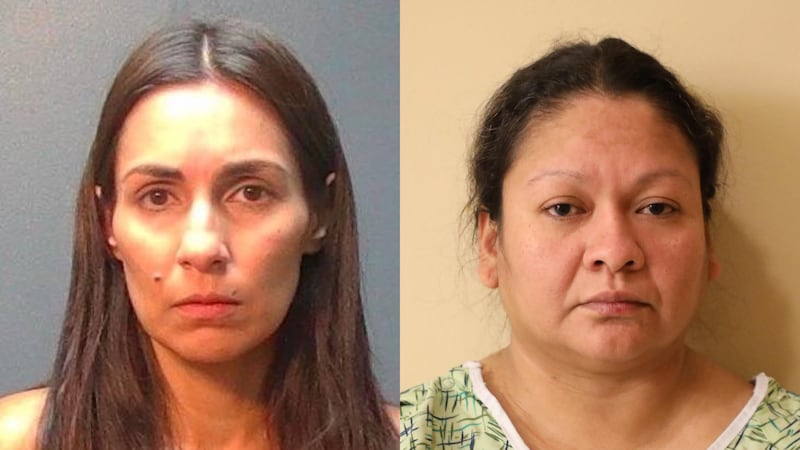 Karen Silva (izquierda) y Sendy Ruiz (derecha)