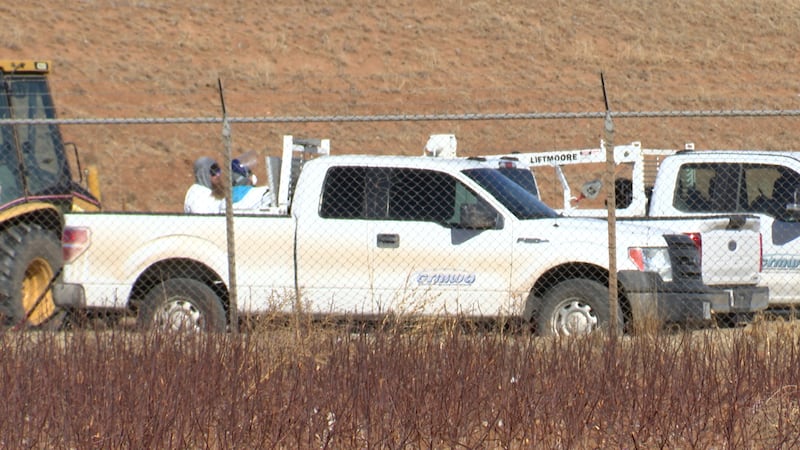 Crews work to remove dead geese from City of Lubbock's water treatment plant