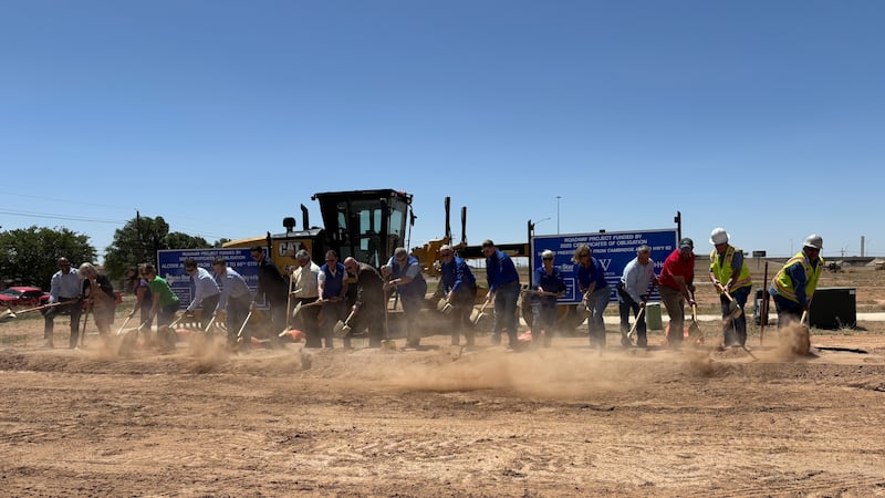 Wolfforth breaks ground on roadway project to connect Marsha Sharp Freeway with 66th Street