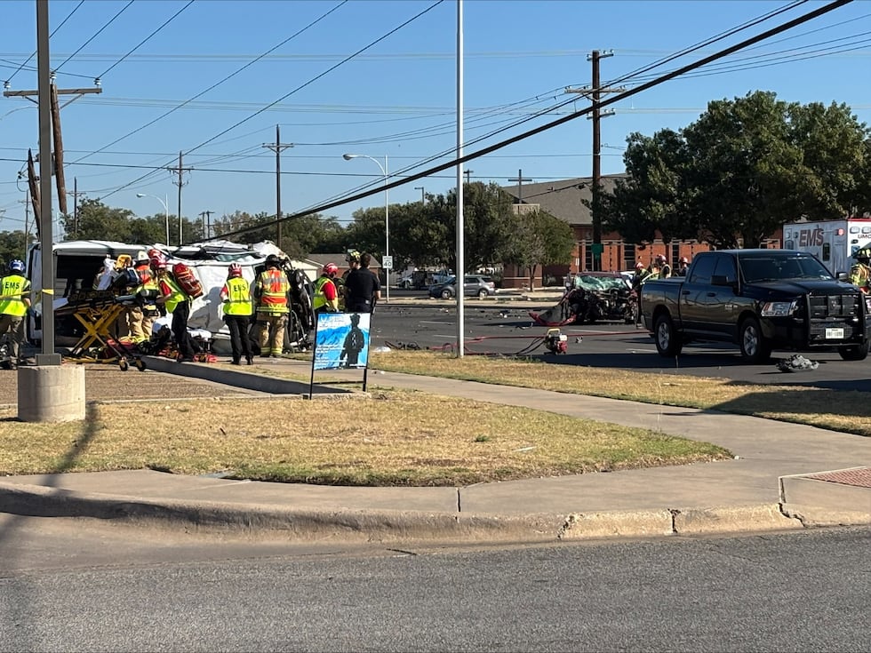 One person is injured after a police chase ended in south Lubbock Wednesday morning.