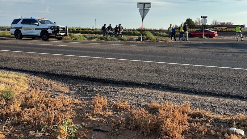 Officers with the Lubbock County Sheriff’s Office are responding to a crash involving a...