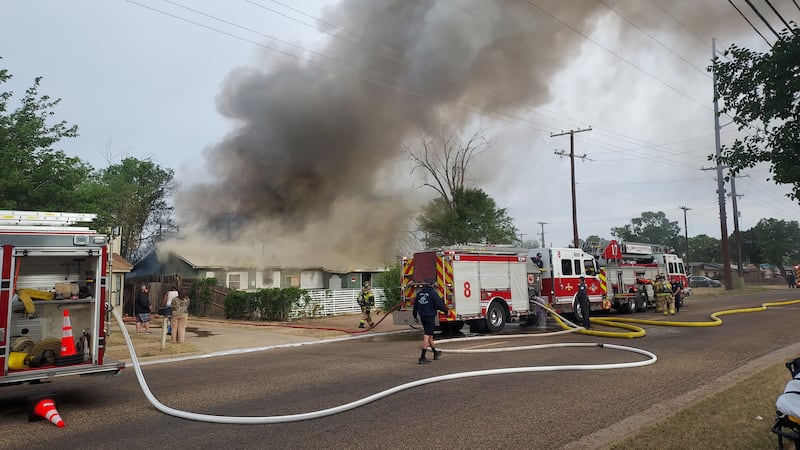 Lubbock Fire Rescue crews are on scene of a house fire in west Lubbock.