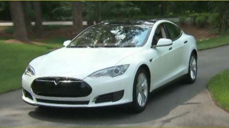 Hertz now rents the Tesla for about $500 a day. (Source: CNN)