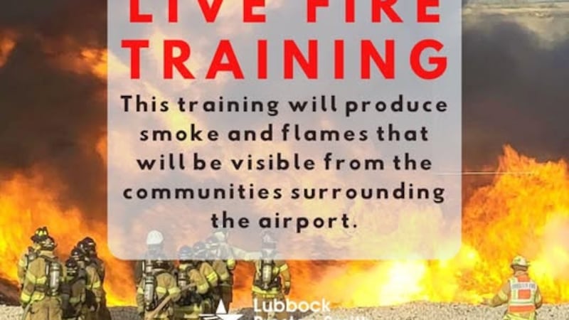 Live fire training has been scheduled Aircraft Rescue Fire Fighter (ARFF) Training Facility....