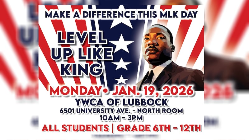 Level Up Like King on Monday, Jan. 19 at YWCA Of Lubbock