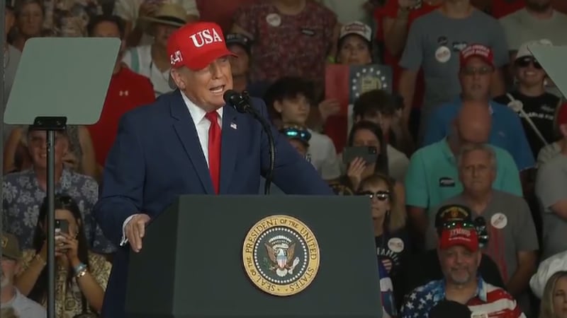 Trump at rally