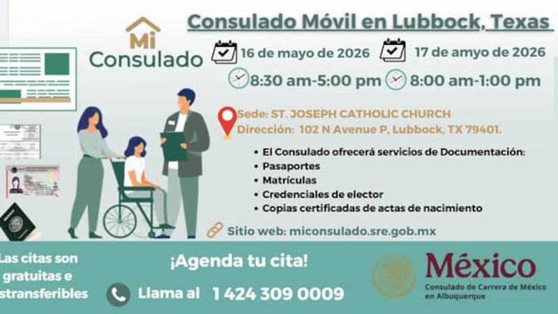 Residentes podrán tramitar pasaportes, matrículas y actas de nacimiento en dos jornadas gratuitas