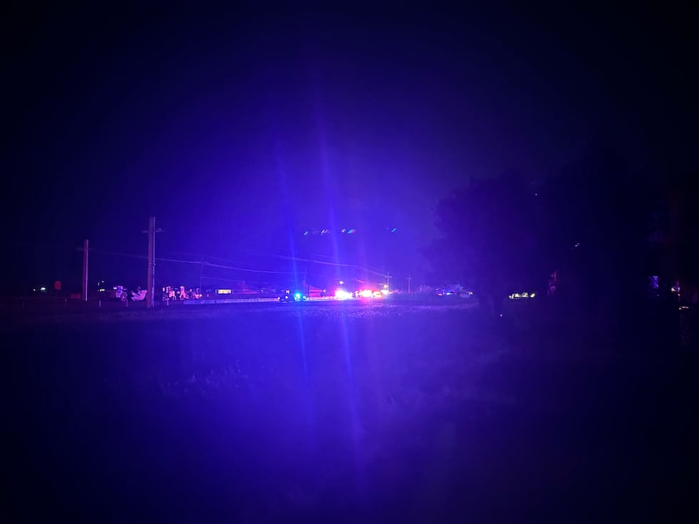 Two people are being treated for serious injuries after a crash near the intersection of...