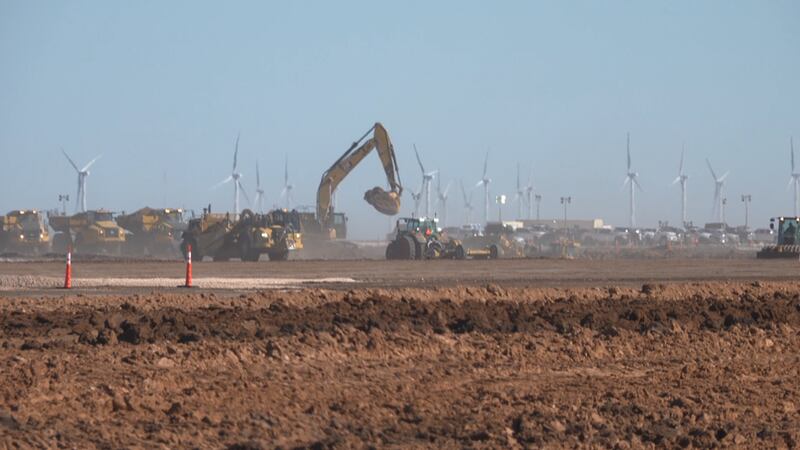 Construction is now underway on a $3 billion data center project called Meitner in Pampa.