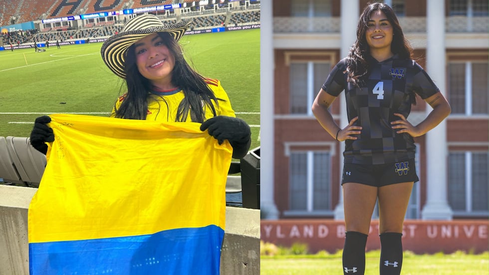 Paula Cubillos llegó a Texas en 2022 para jugar fútbol universitario y se graduó recientemente...