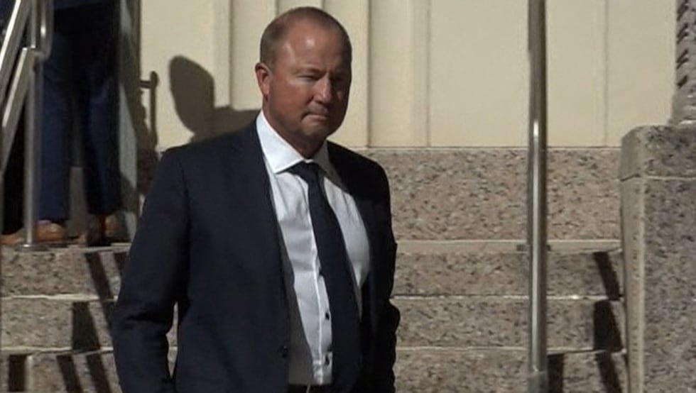 Bart Reagor is waiting to hear the jury's verdict in the bank fraud trial.