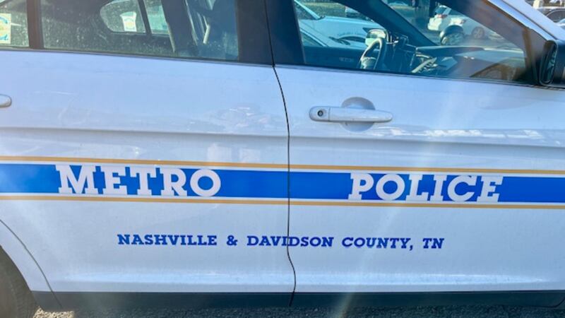 Metro Nashville Police vehicle.