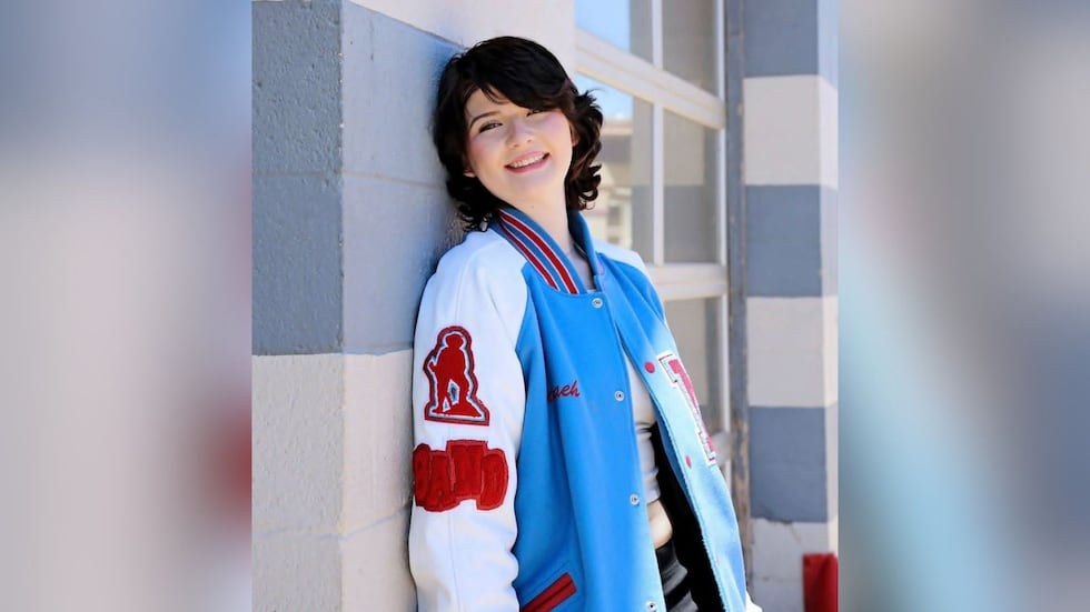 Monterey’s Nevaeh Gilliam walking the stage after battling leukemia