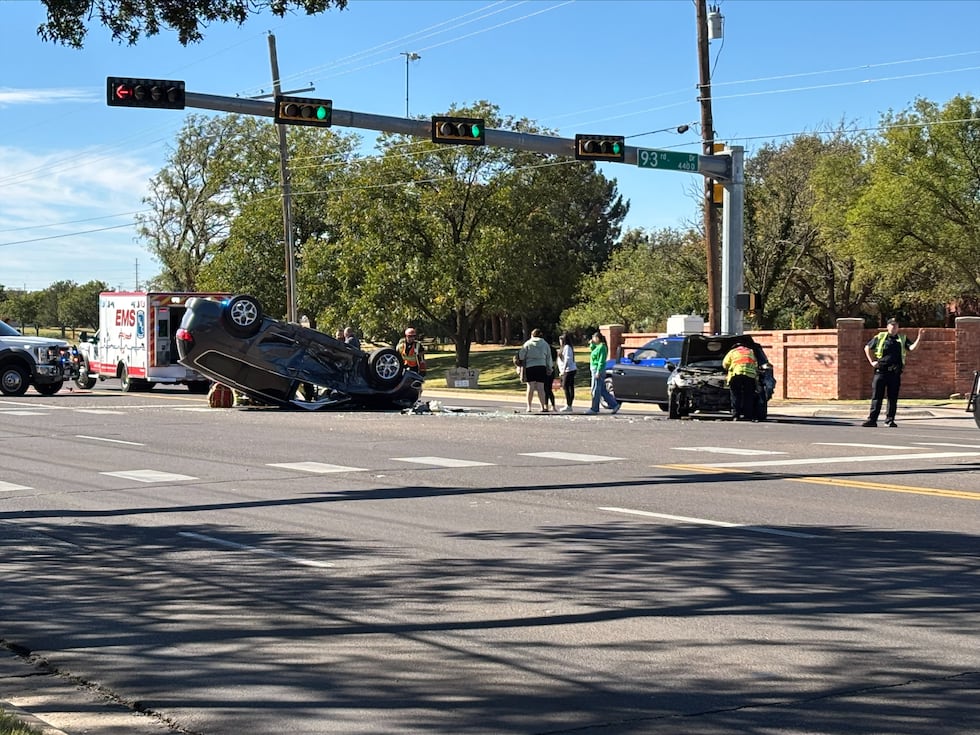 3 people suffered moderate injuries in crash near 93rd and Quaker.