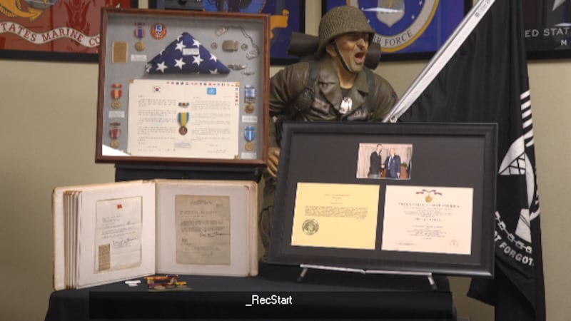 Lubbock VFW Commander Sarah Weede has been on the search for the families of two area veterans...