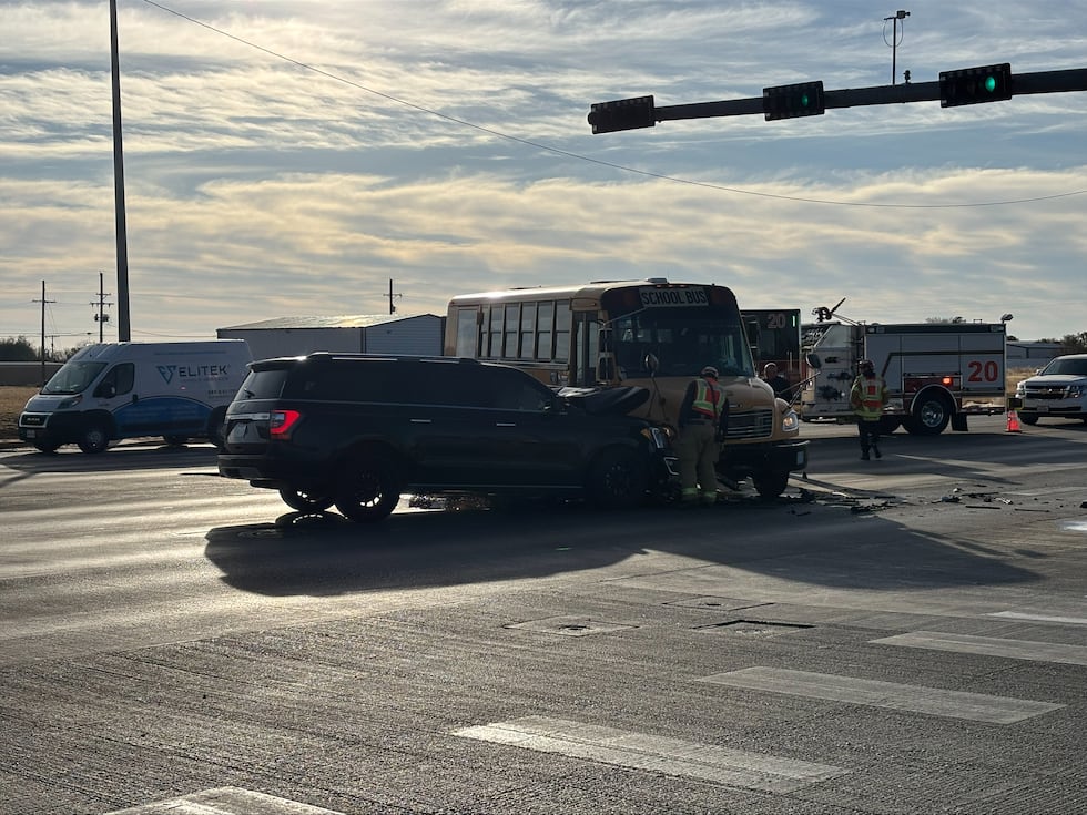 First responders were called to a two-vehicle crash involving a Lubbock-Cooper bus near 122nd...