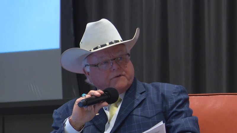Commissioner Sid Miller leads a panel discussion at the Permian Basin Water in Energy...