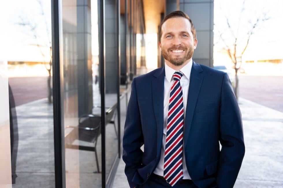 Brayden Rose announced his candidacy for Lubbock City Council District 4 at Citizens Tower on...