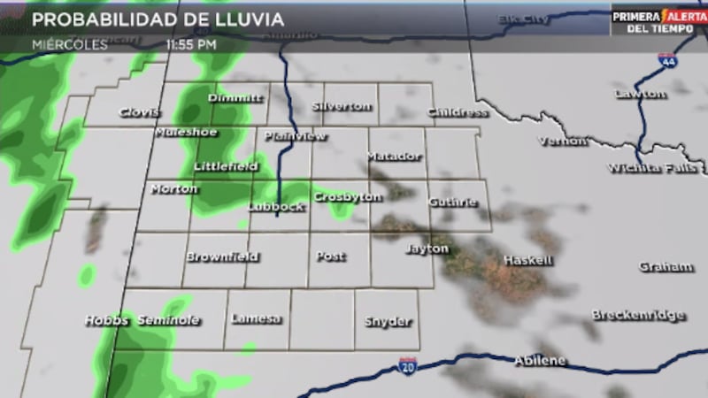 La lluvia llegará a la zona a última hora de esta noche y continuaría hasta la madrugada del...