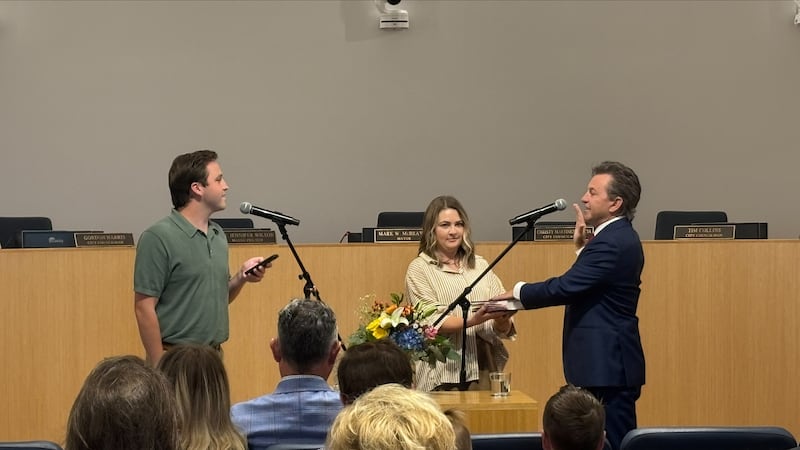 Tim Green sworn in District 4