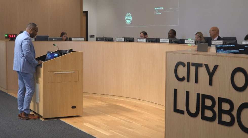 Stephen Sanders helped write the Lubbock data center resolution with members of city council,...