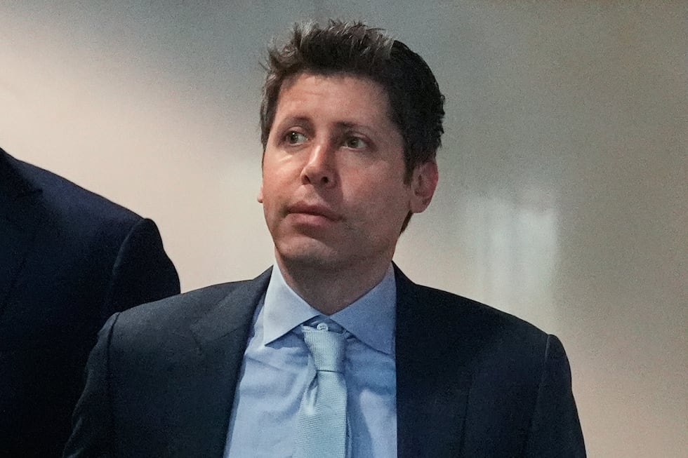 Sam Altman, CEO de OpenAI, llega al tribunal en Oakland, California, el 30 de abril del 2026....