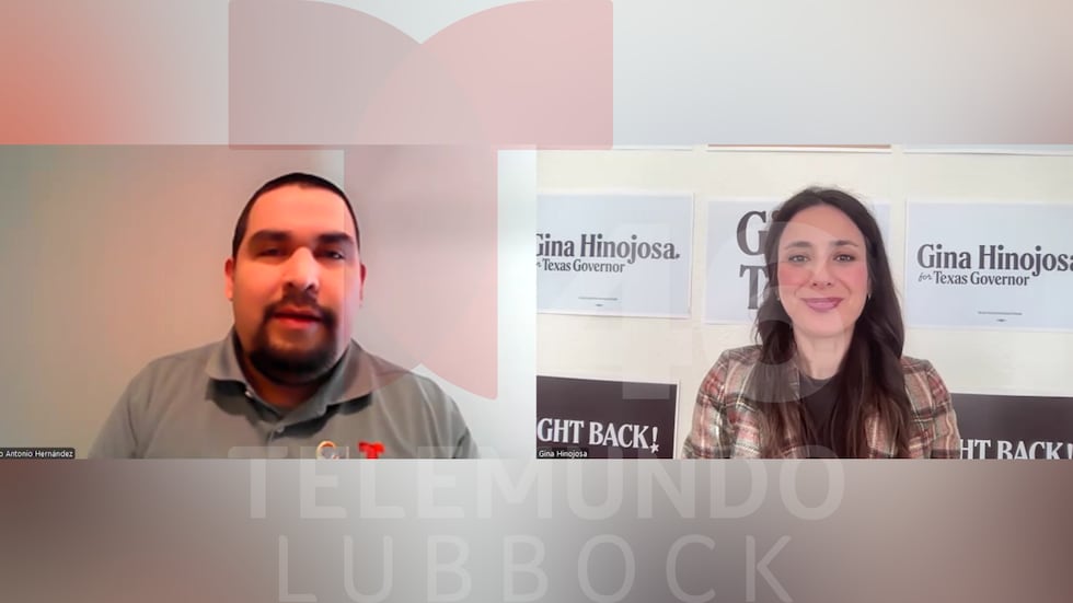 La candidata demócrata busca derrotar a Abbott con el voto latino como clave electoral