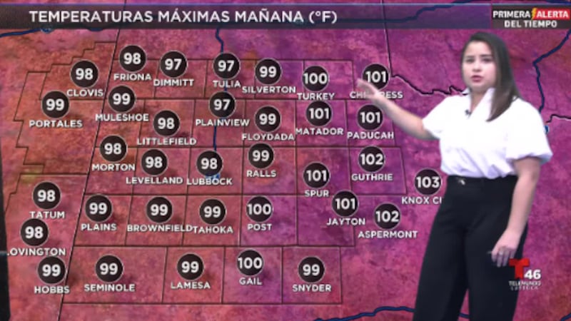 El este de la región sigue bajo advertencia de calor; lloviznas posibles en la madrugada del...