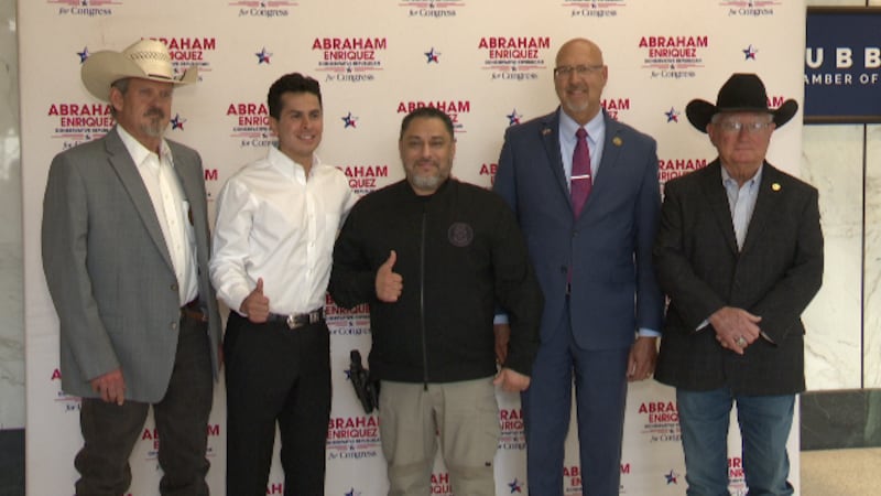 Abraham Enriquez is facing Tom Sell to represent the Republican party in the race for District...