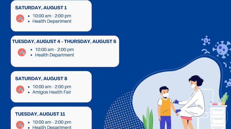 Hale County Back to School Immunizations
