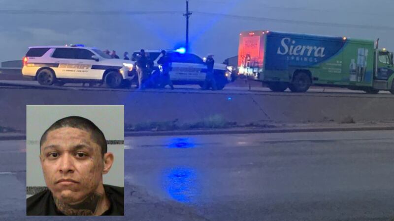 Una persona fue arrestada después de una persecución matutina en North Lubbock Co.