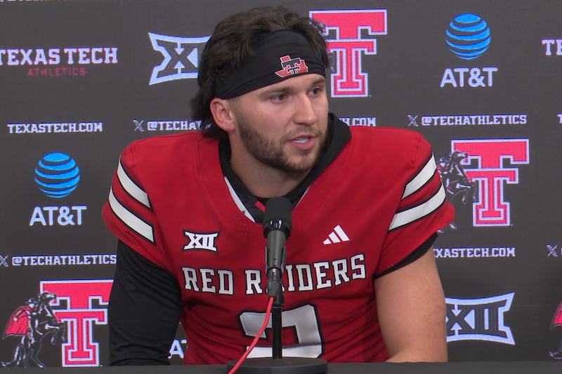 Texas Tech Red Raider football Brendan Sorby