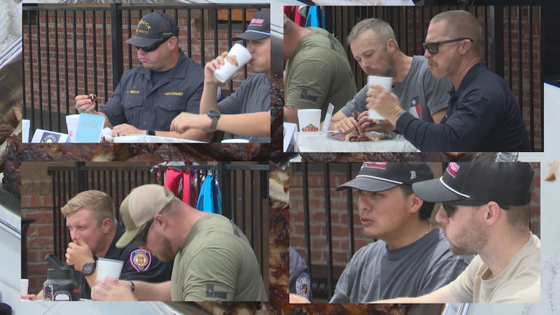 Battle of the Badges rib-eating contest raises money for UMC Children's Hospital
