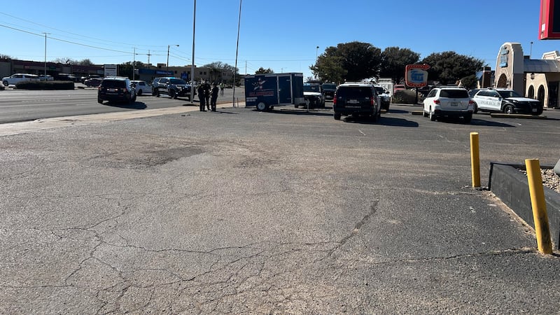 Lubbock Police are on the scene where one person was struck by a vehicle Friday afternoon in...