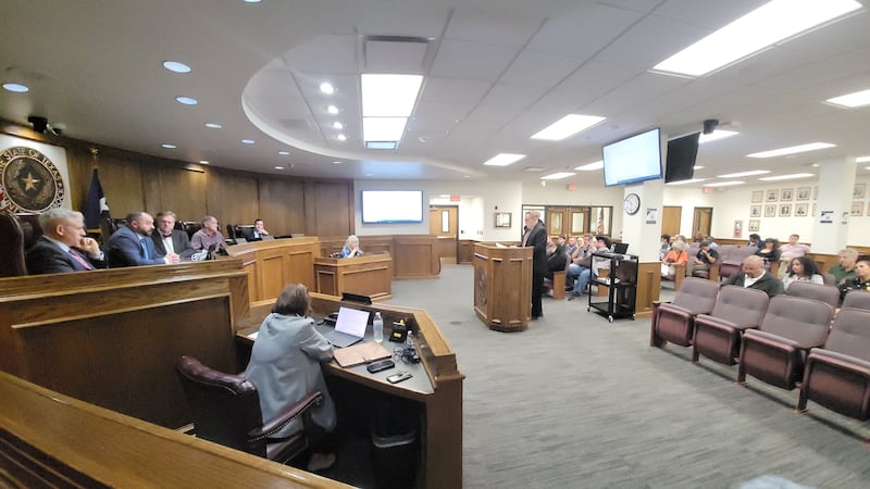 Lubbock County Commissioners Court on Sept. 21
