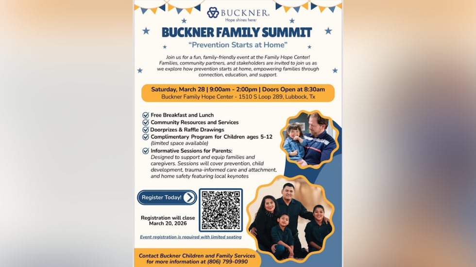 Buckner ofrecerá cumbre familiar gratuita con desayuno y recursos comunitarios