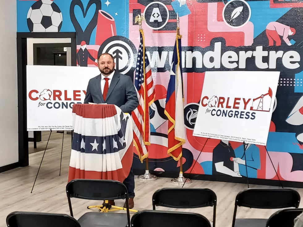 Lubbock County Commissioner Jason Corley officially announced his candidacy for Texas’ 19th...