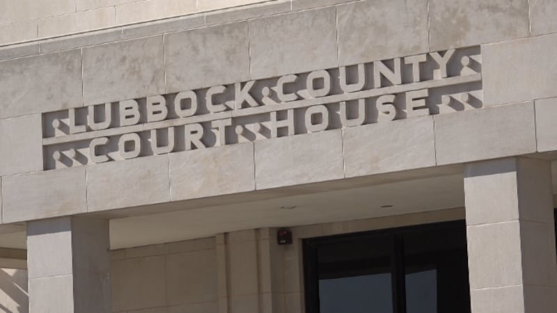 Lubbock County Courthouse East side entrance