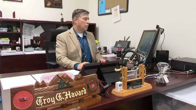 Troy Havard took over for former administrator Roxzine Stinson after her retirement.