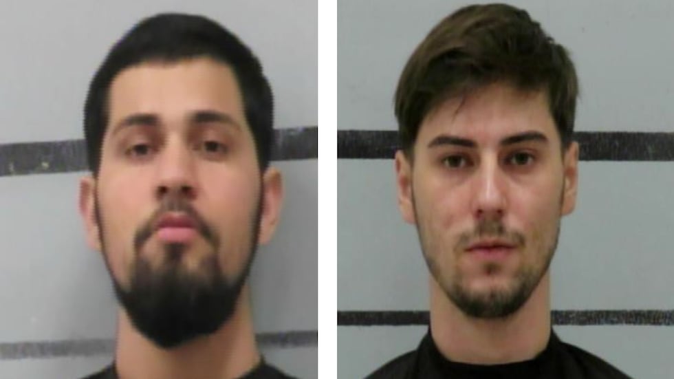 Francesco Matei, 20, and Iosiv-Roberto Curea, 22, face felony charges in a credit card skimmer...