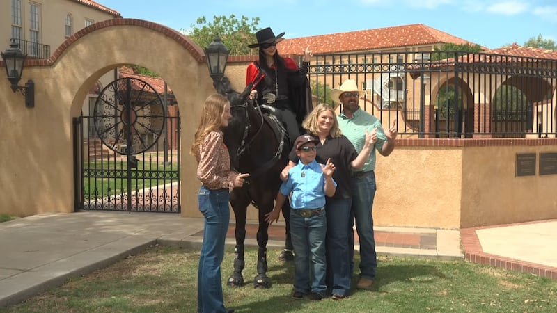 Sofie Jones is the 65th Masked Rider. The animal science major from Houston accepted the reins...